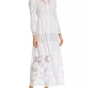 French connection Adeona Lace Dress

White linen